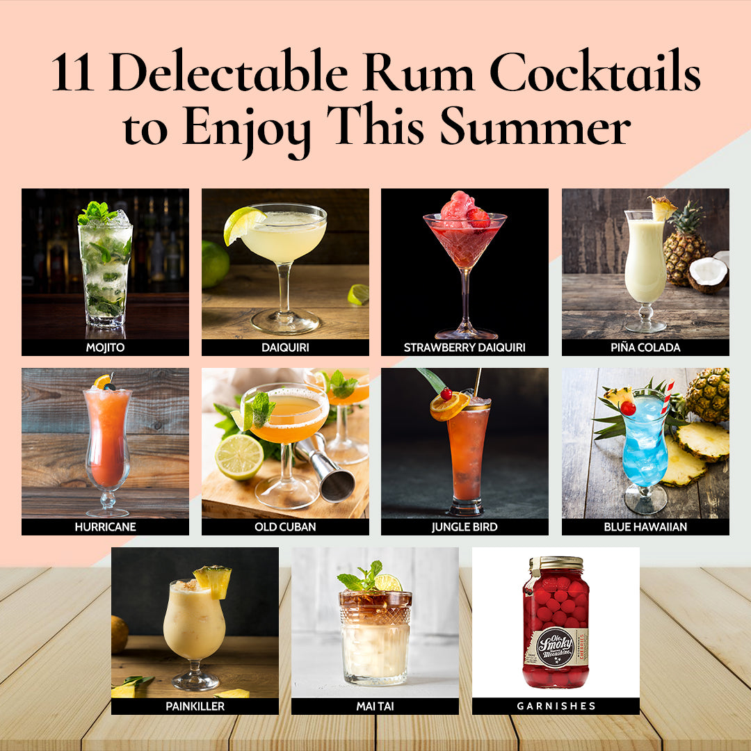 11 Delectable Rum Cocktails to Enjoy This Summer