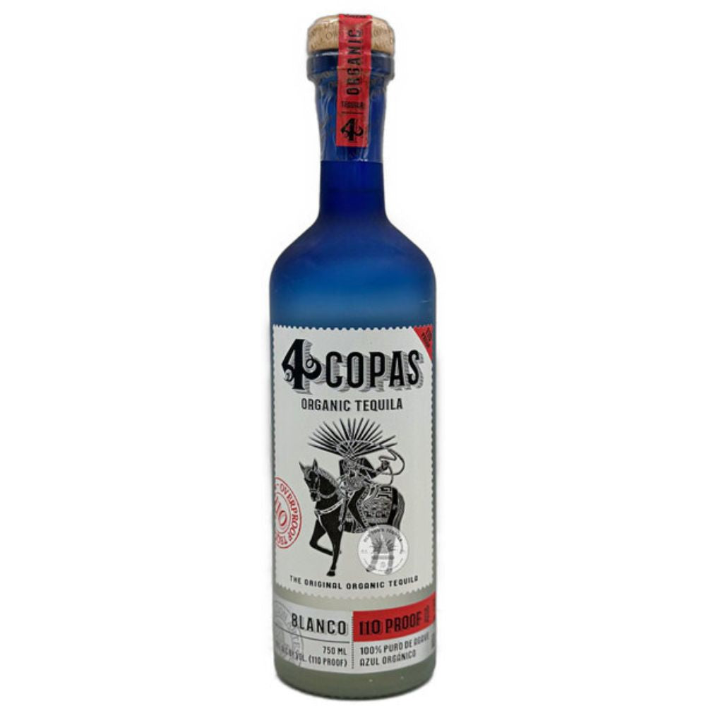 4 Copas Blanco Tequila 110 Proof_Nestor Liquor