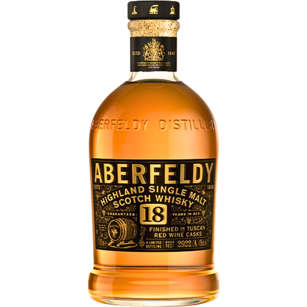 Aberfeldy 18 Year Old Single Malt Finished In Tuscan Red Wine_Nestor Liquor