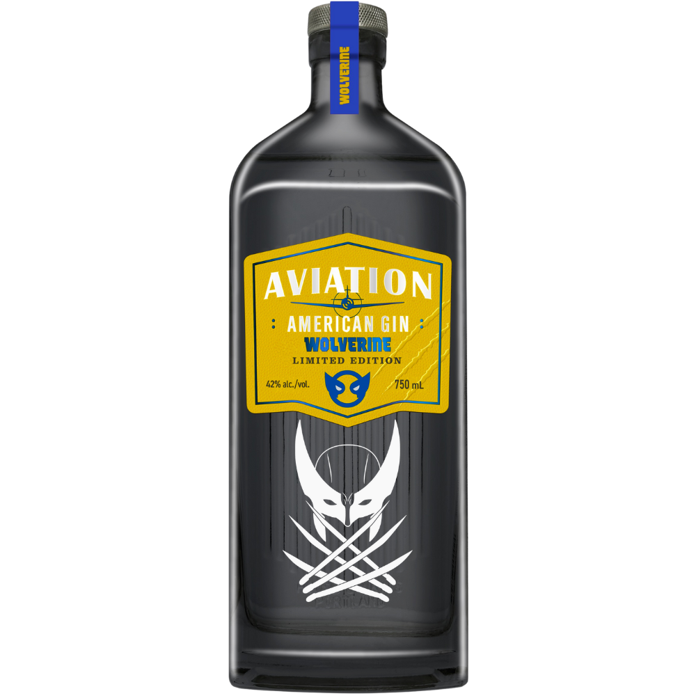 Aviation X Wolverine Gin Limited Edition With Bottle Engraving - Nestor Liquor