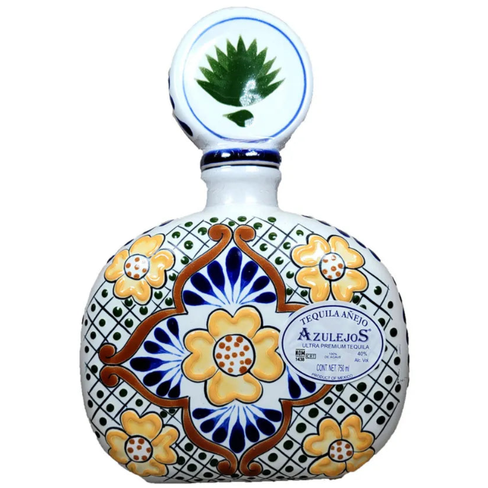 Azulejos Talavera Anejo Tequila - Nestor Liquor