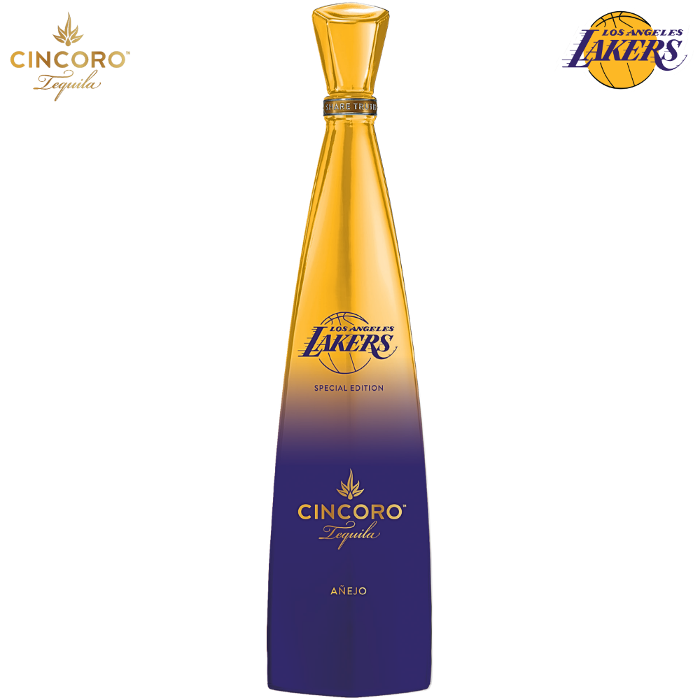 Cincoro x Los Angeles Lakers Special Edition Añejo Tequila_Nestor Liquor
