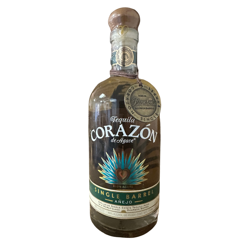 Corazon Single Barrel Anejo Aged In Blanton's Barrels - Nestor Liquor