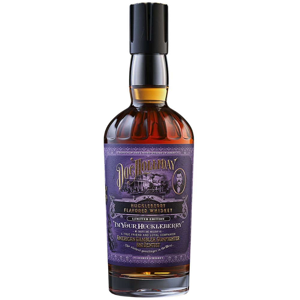 Doc Holliday Huckleberry Flavored Whiskey "I'm Your Huckleberry"_Nestor Liquor