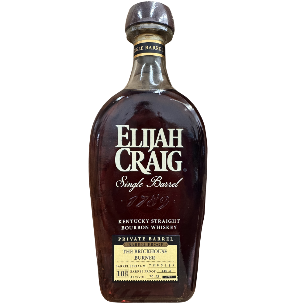 Elijah Craig 10 Year Private Select Hazmat 'The Brickhouse Burner' 140.5 PF_Nestor Liquor