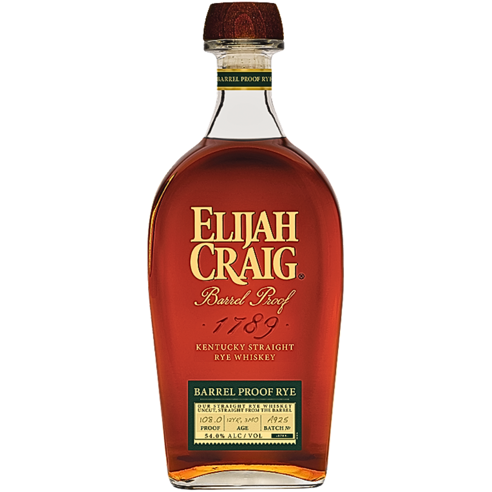 Elijah Craig Barrel Proof Rye Batch A925_Nestor Liquor