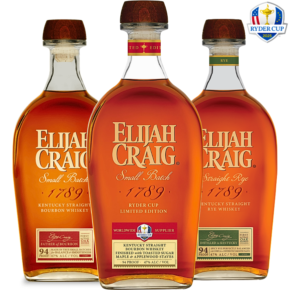 Elijah Craig Bourbon Ryder Cup 2025 Limited Edition Bundle_Nestor Liquor