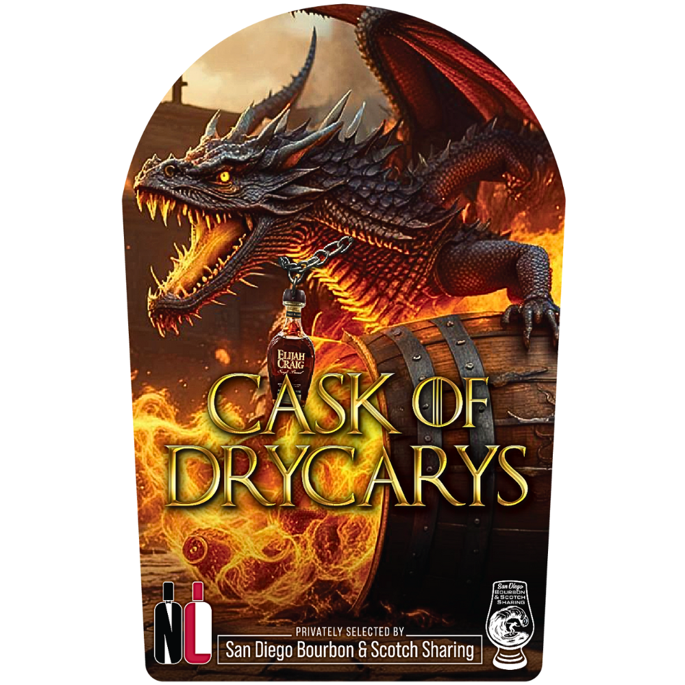 Elijah Craig Toasted Barrel Proof 'CASK OF DRYCARYS' Private Select 127 PF - Nestor Liquor