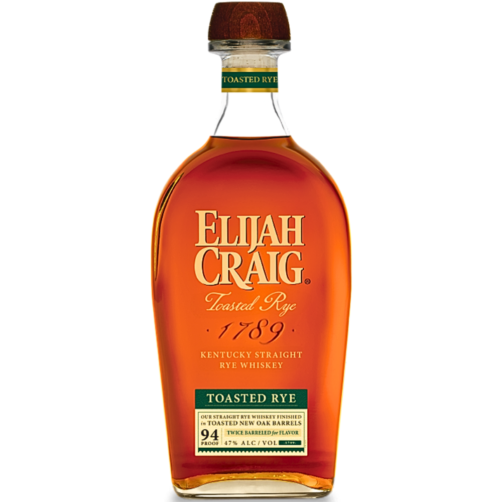 Elijah Craig Toasted Rye Whiskey_Nestor Liquor