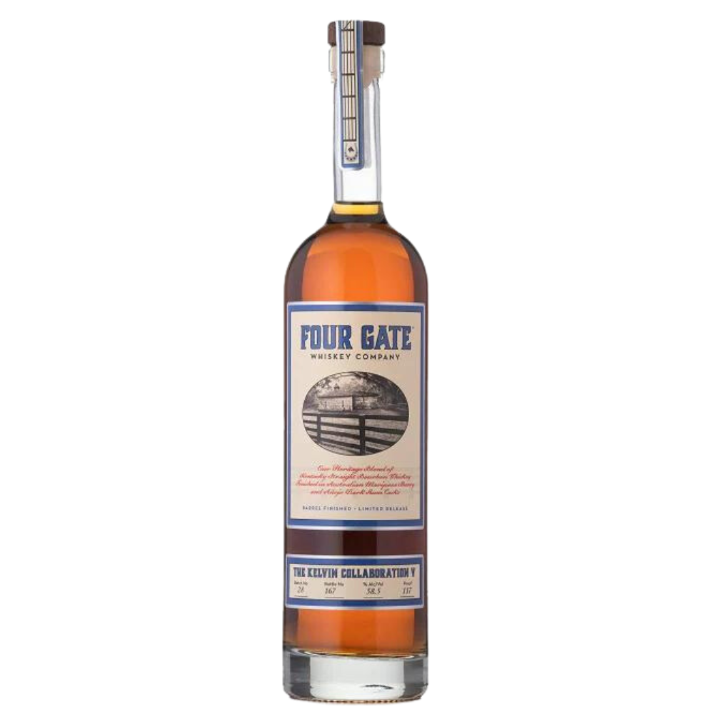 Four Gate Split Stave Bourbon By Kelvin Collaboration V Batch 28_Nestor Liquor