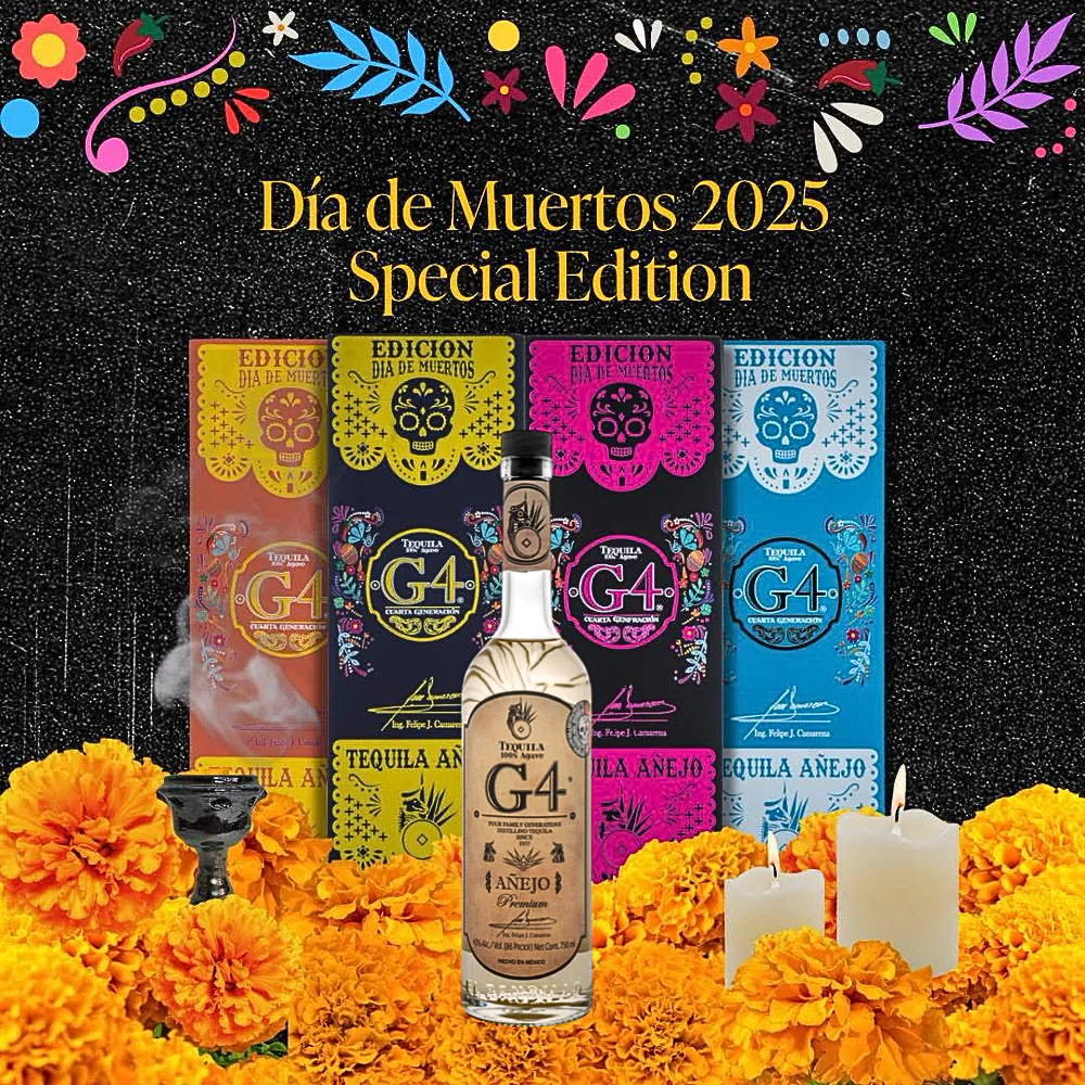 G4 Anejo De Madera Dia De Muertos 2025 Special Edition - Nestor Liquor