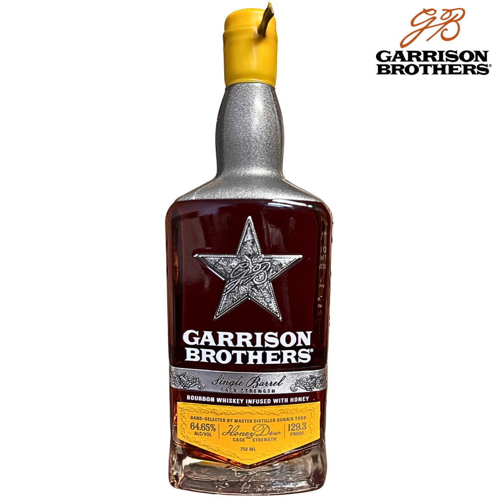 Garrison Brothers Honeydew Cask Strength Single Barrel Double Waxed Dipped Limited Edition 129.3 Proof_Nestor Liquor