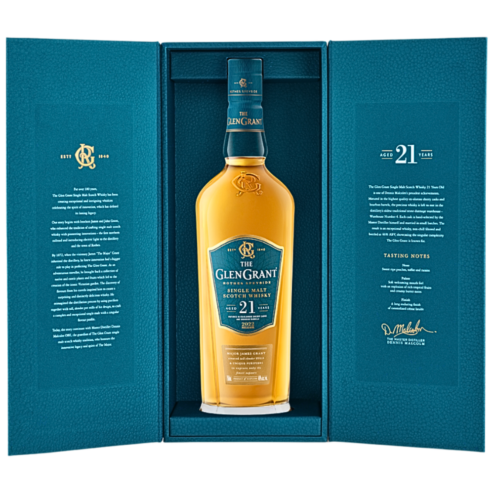 Glen Grant 21 Year Single Malt Scotch Glen Grant 21 Year Single Malt Scotch
