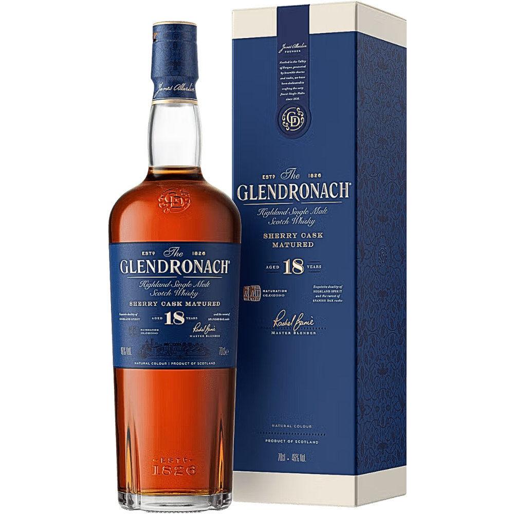 Glendronach 18 Year Highland Single Malt Scotch Whisky_Nestor Liquor