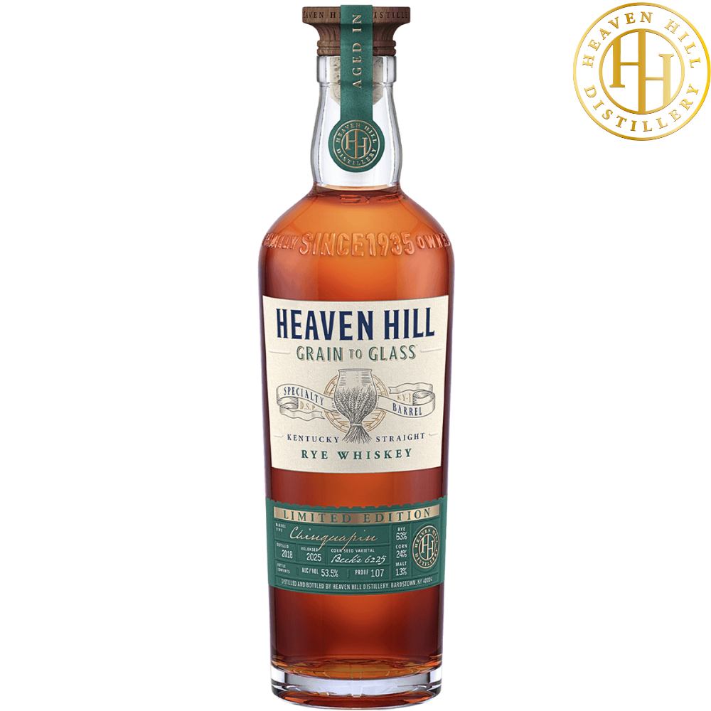 Heaven Hill Grain To Glass Rye Chinquapin Barrel 2025 Limited Edition_Nestor Liquor