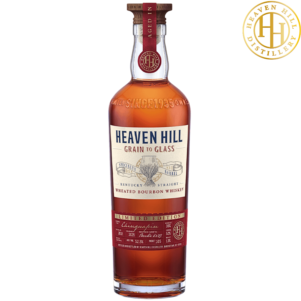 Heaven Hill Grain To Glass Wheated Bourbon Chinquapin Barrel 2025 Limited Edition_Nestor Liquor