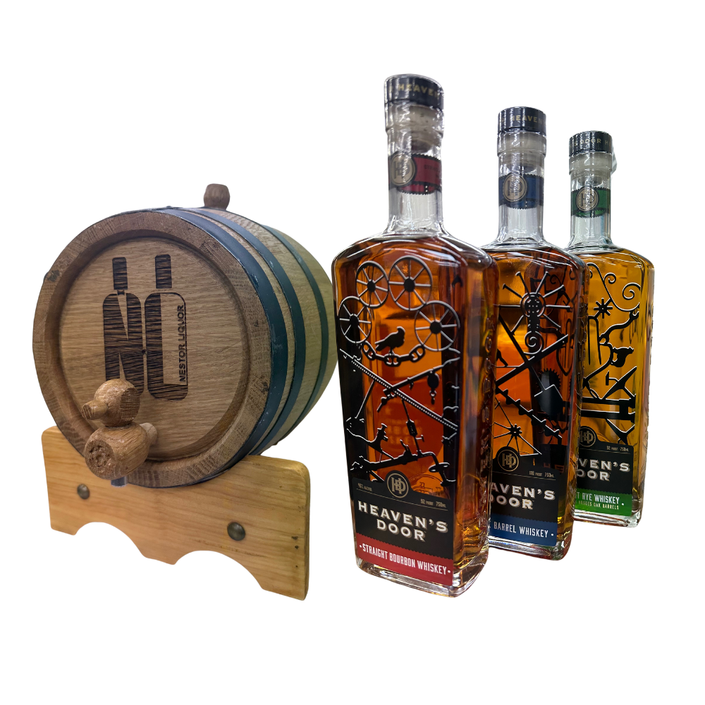 Heaven's Door Bundle 3 Liter Barrel Oak Aging Kit_Nestor Liquor