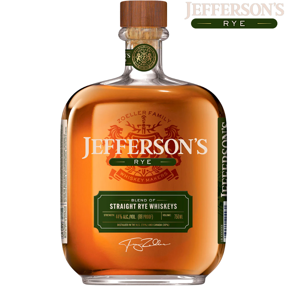Jefferson's Rye Whiskey_Nestor Liquor