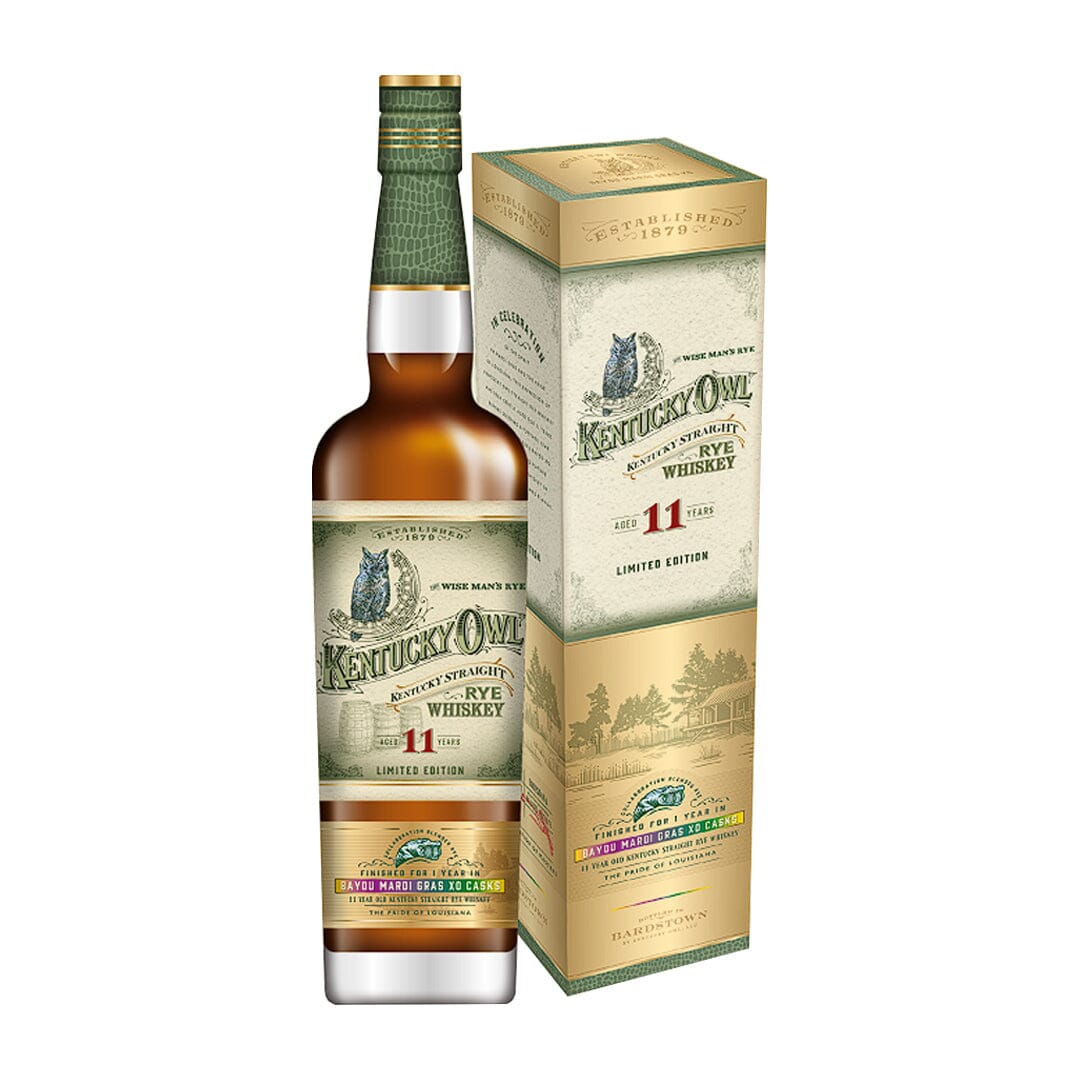 Kentucky Owl 11 Year Straight Rye Mardi Gras XO Casks Limited Edition 750ml - Nestor Liquor