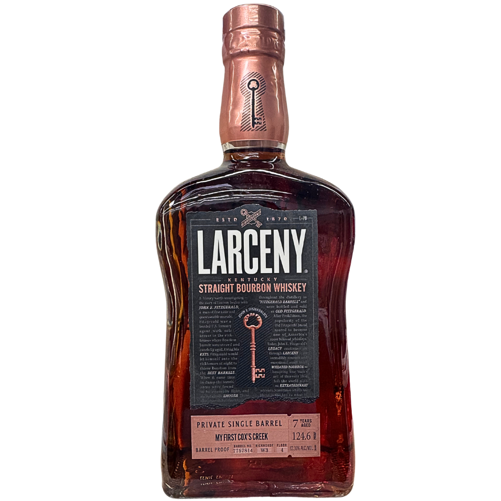 Larceny Barrel Proof Private Single Barrel ' My First Cox's Creek'_Nestor Liquor