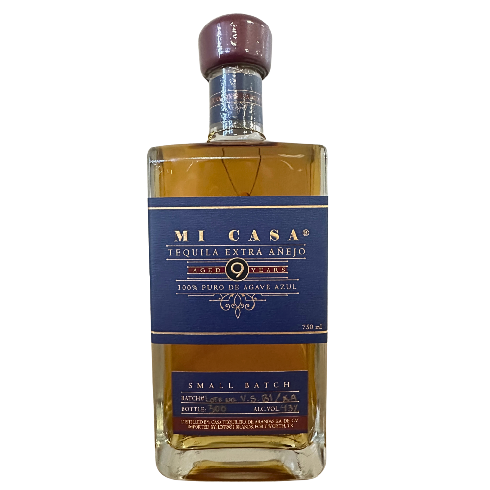 Mi Casa Extra Anejo 9 Year Old Small Batch Tequila_Nestor Liquor