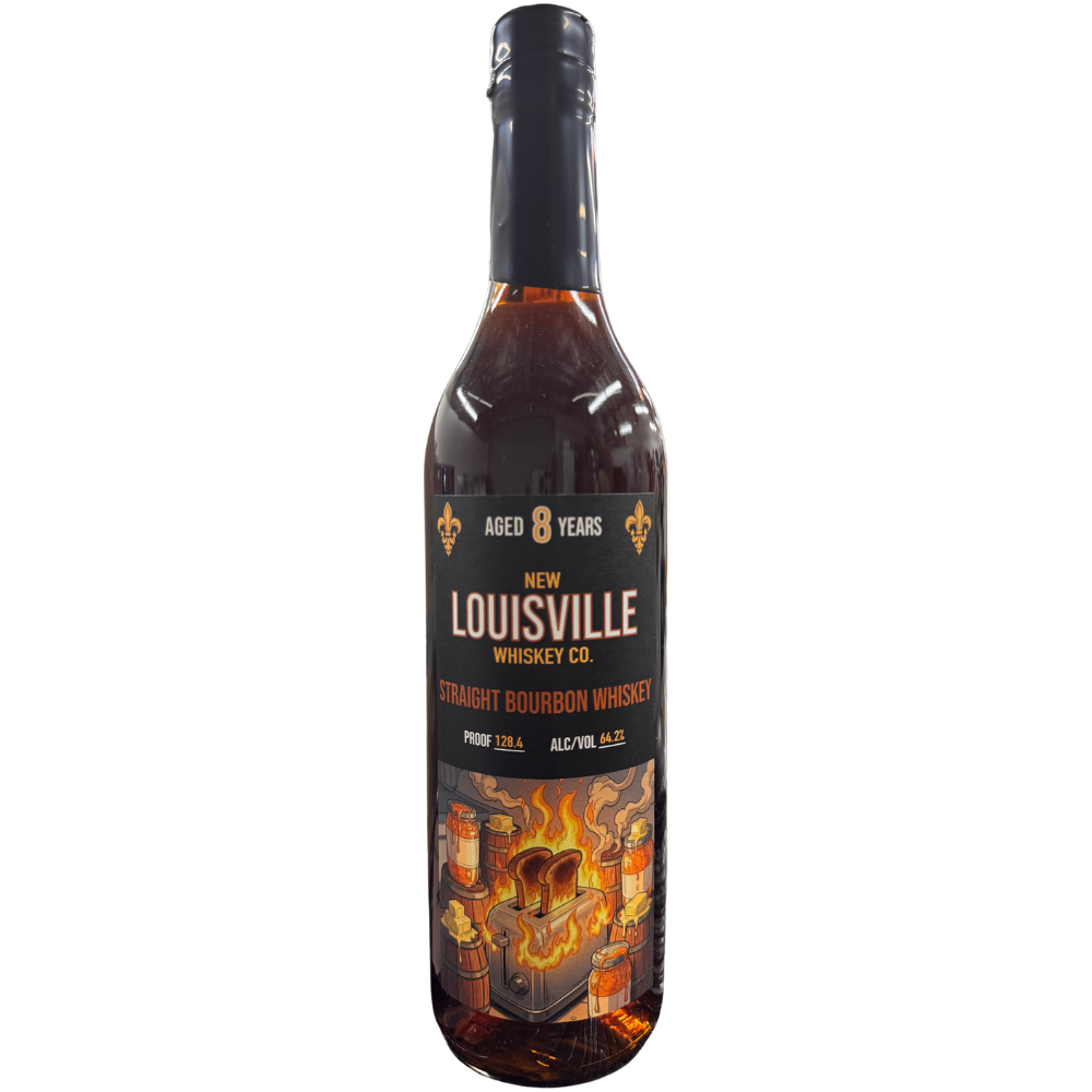 New Louisville 8 Year Single Barrel Bourbon 'West Coast Toast' 128.4 Proof_Nestor Liquor