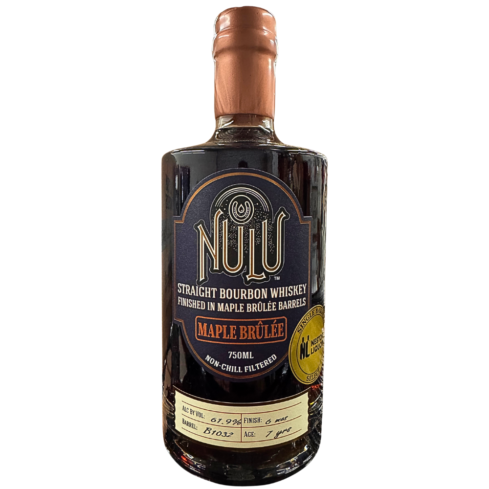Nulu Bourbon Finished In Maple Brûlée Barrel Private Select 'Yum Yum' 123.8 Proof_Nestor Liquor