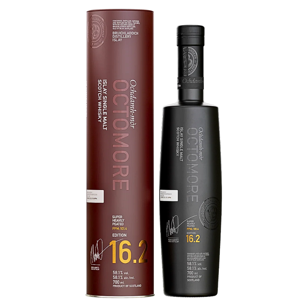 Octomore 16.2 Islay Single Malt Scotch Whiskey Octomore 16.2 Islay Single Malt Scotch Whiskey