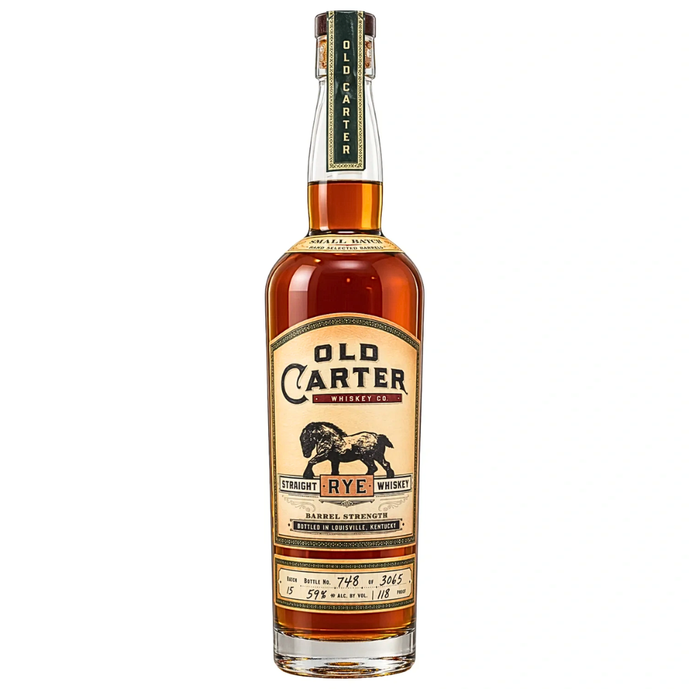 Old Carter Straight Rye Small Batch 15 118 Proof_Nestor Liquor