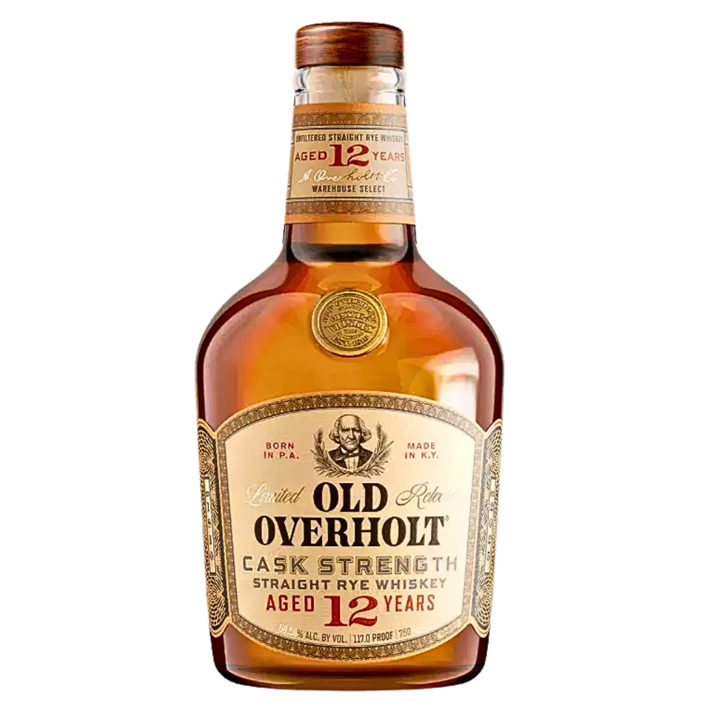 Old Overholt 12 Year Cask Strength Rye 2025 Release_Nestor Liquor