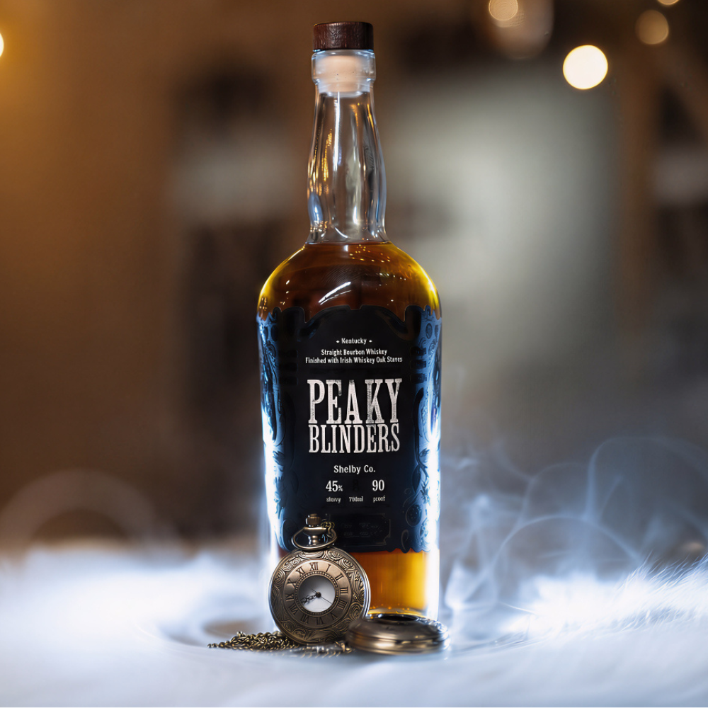 Peaky Blinders Kentucky Bourbon Finished With Irish Whiskey Oak Staves