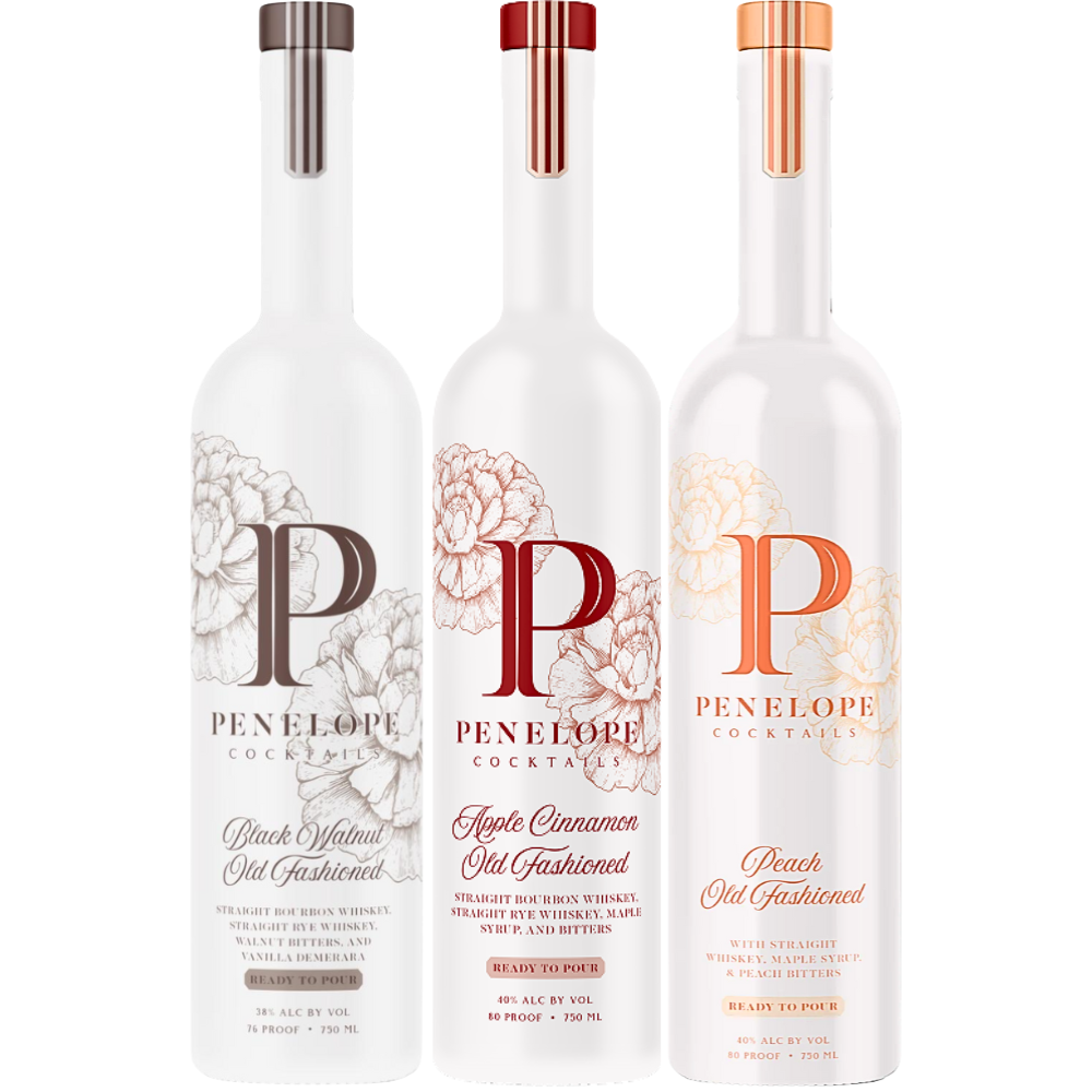 Penelope Cocktails Trifecta Old Fashioned Bourbon Set