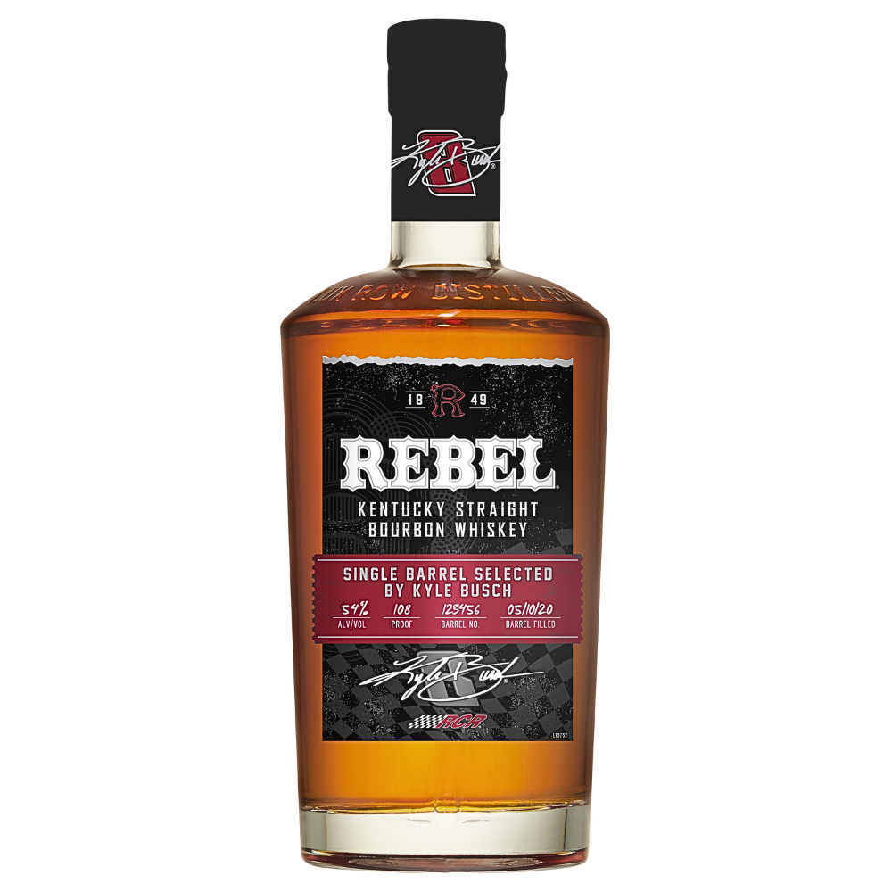 Rebel Single Barrel Selected by Kyle Busch_Nestor Liquor