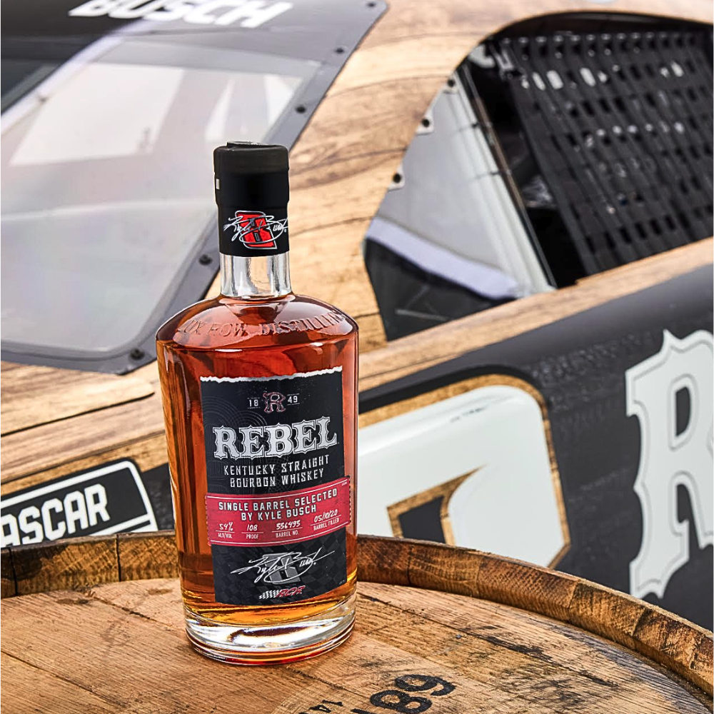 Rebel Single Barrel Selected by Kyle Busch - Nestor Liquor