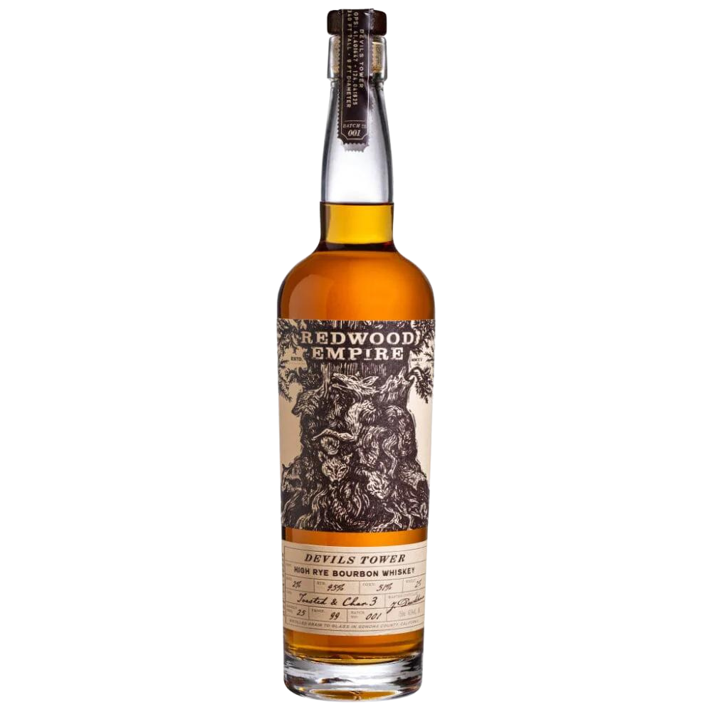 Redwood Empire Devils Tower High Rye Bourbon_Nestor Liquor