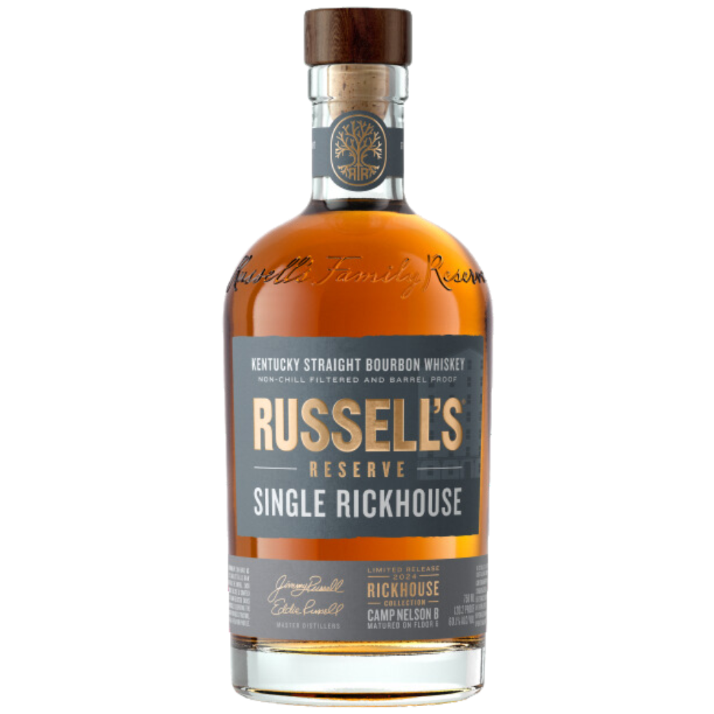 Russel's Reserve Single Rickhouse Camp Nelson B 2024 Release_Nestor Liquor