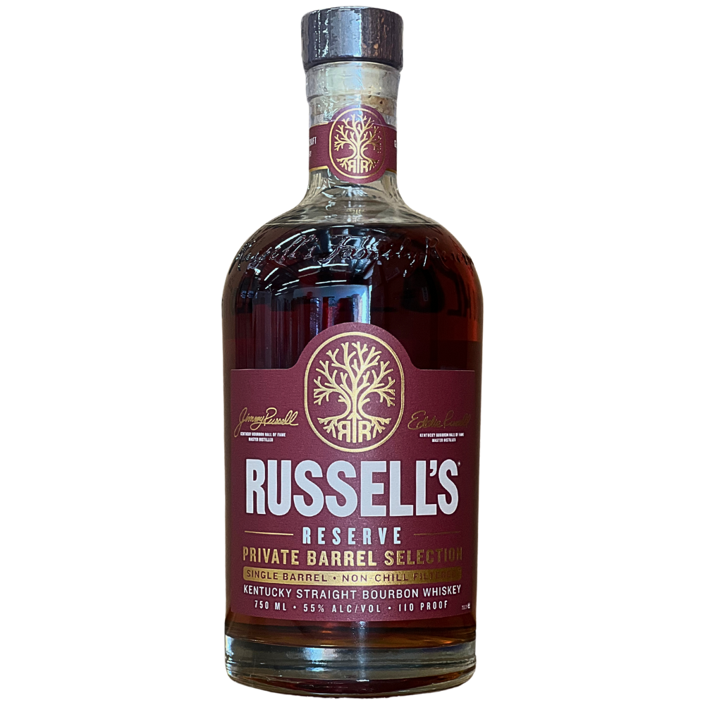 Russell's Reserve 9.11 Year Old Private Single Barrel Bourbon 'Russell In My Veins'_Nestor Liquor