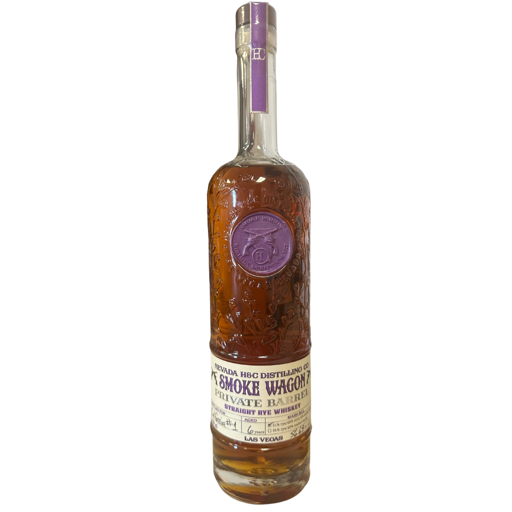 Smoke Wagon Private Barrel Straight Rye 'California #1'_Nestor Liquor