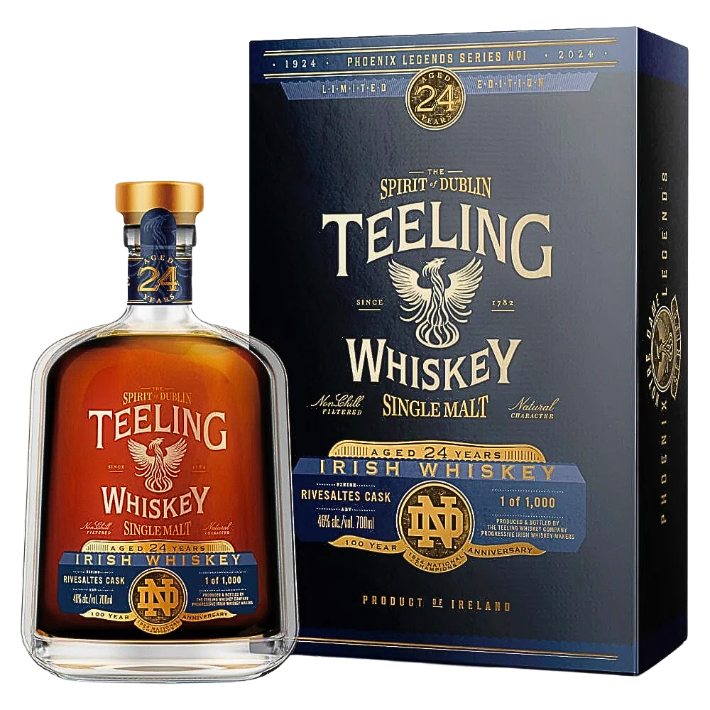 Teeling X Notre Dame 24 Year Old Phoenix Legend Series No. 01_Nestor Liquor