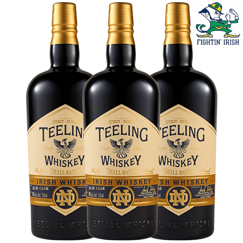 Teeling X Notre Dame Small Batch Irish Whiskey Limited Edition 2025 Release - Nestor Liquor