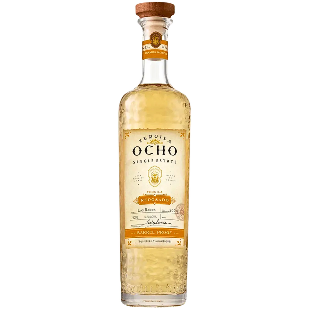 Tequila Ocho Reposado Barrel Proof Las Raíces Tequila_Nestor Liquor
