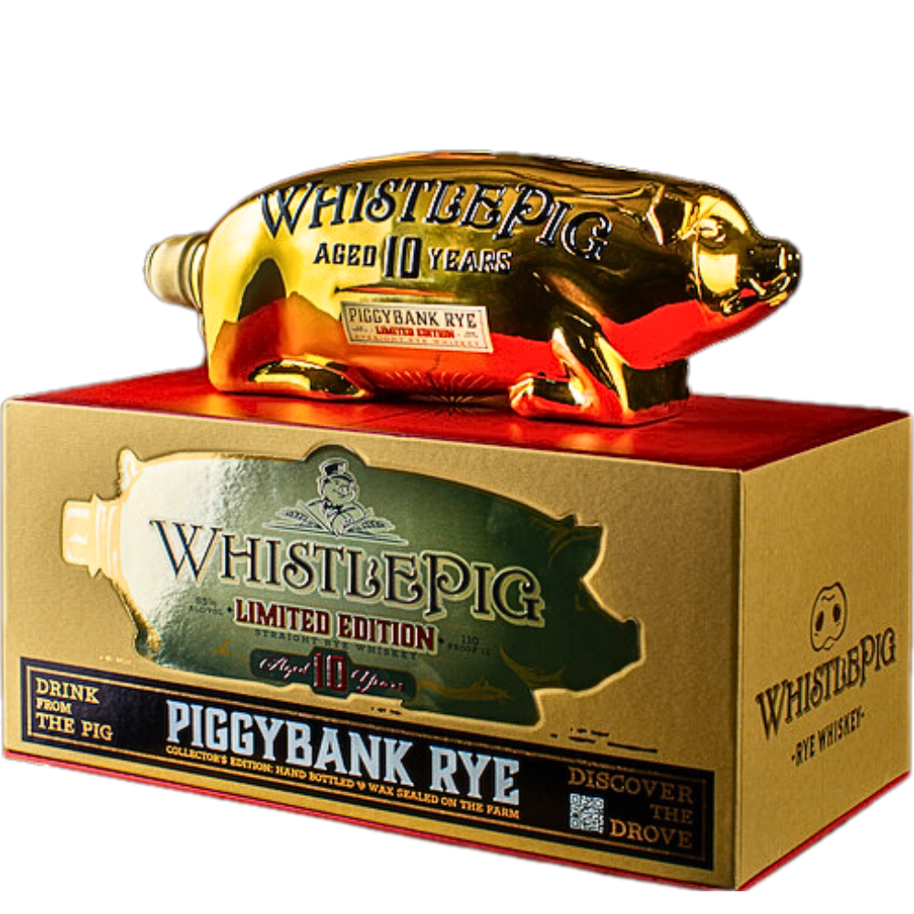 WhistlePig PiggyBank 10 Year Rye Limited Edition Batch 3 WhistlePig PiggyBank 10 Year Rye Limited Edition Batch 3