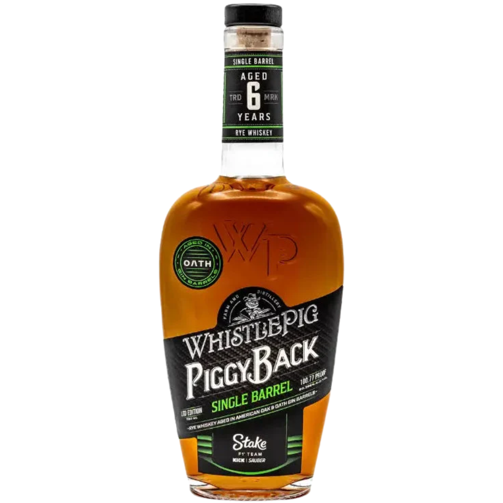 Whistlepig Piggyback Stake F1 Team Single Barrel Rye Limited Edition_Nestor Liquor