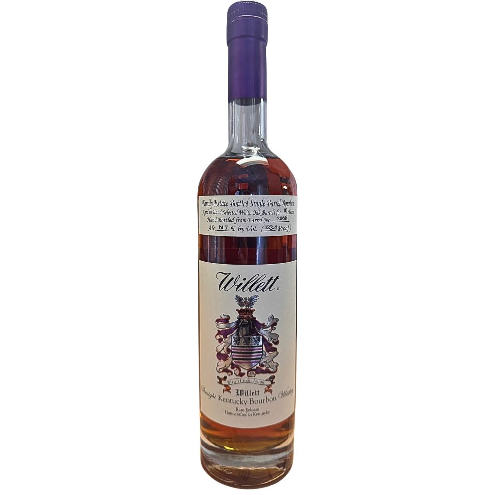Willet Family Estate Bourbon 10 Year Single Barrel 'Pac Edge CA 2023'_Nestor Liquor
