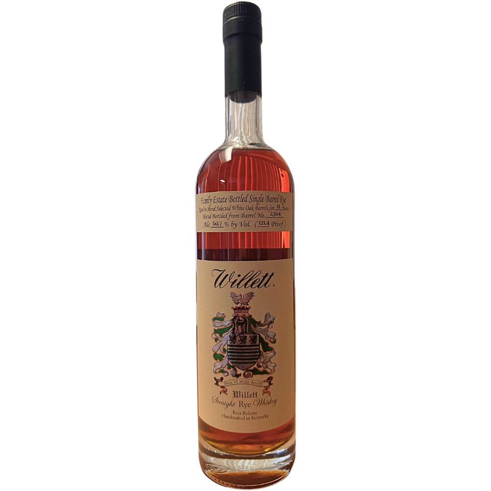 Willet Family Estate Rye 11 Year Single Barrel 'Best For Last' - Nestor Liquor