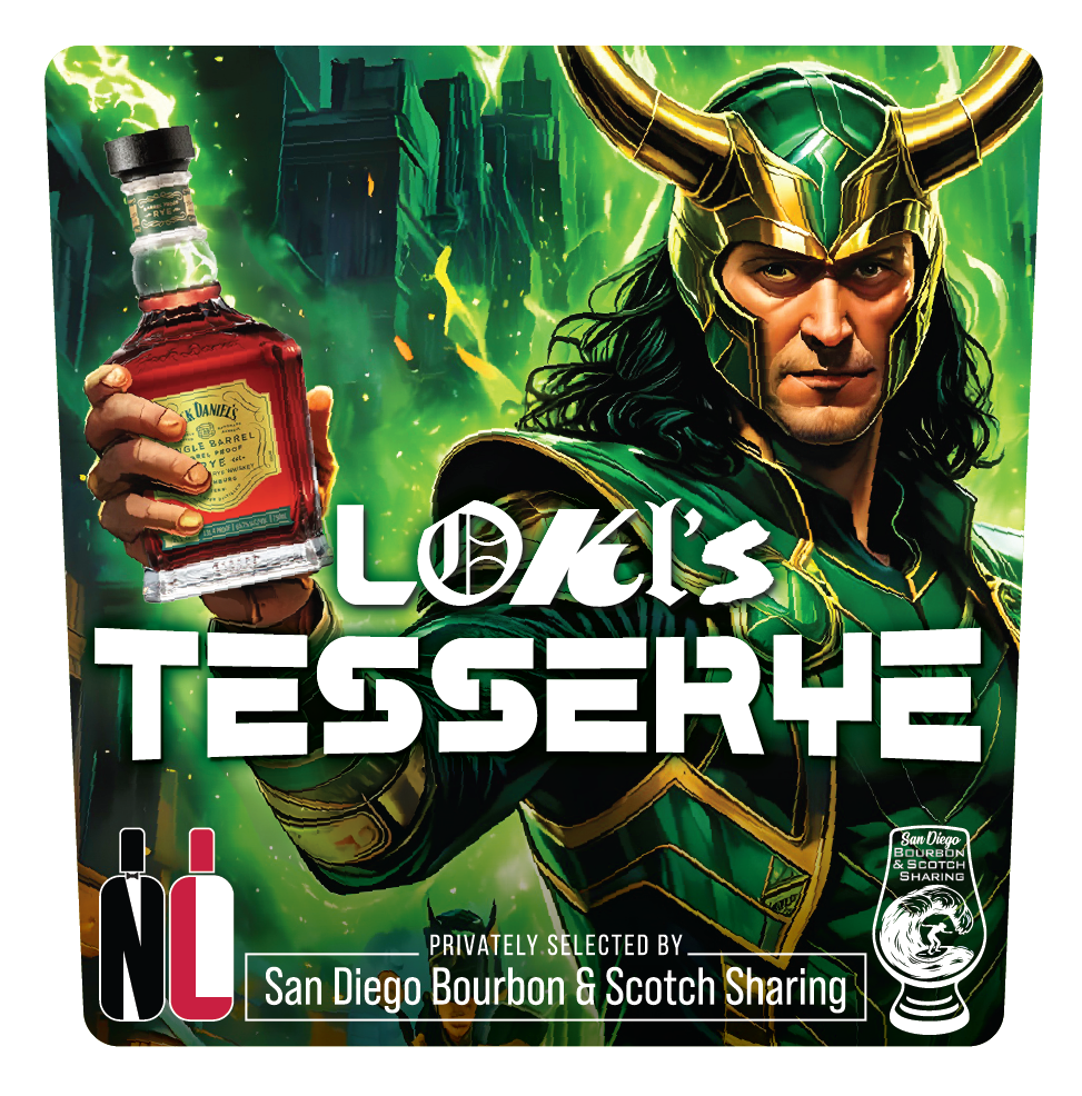Jack Daniel's Barrel Proof Rye Private Select 'LOKI's TESSERYE' - Nestor Liquor