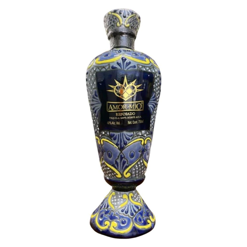 Amor Mio Reposado Tequila Ceramic 750ml - Nestor Liquor