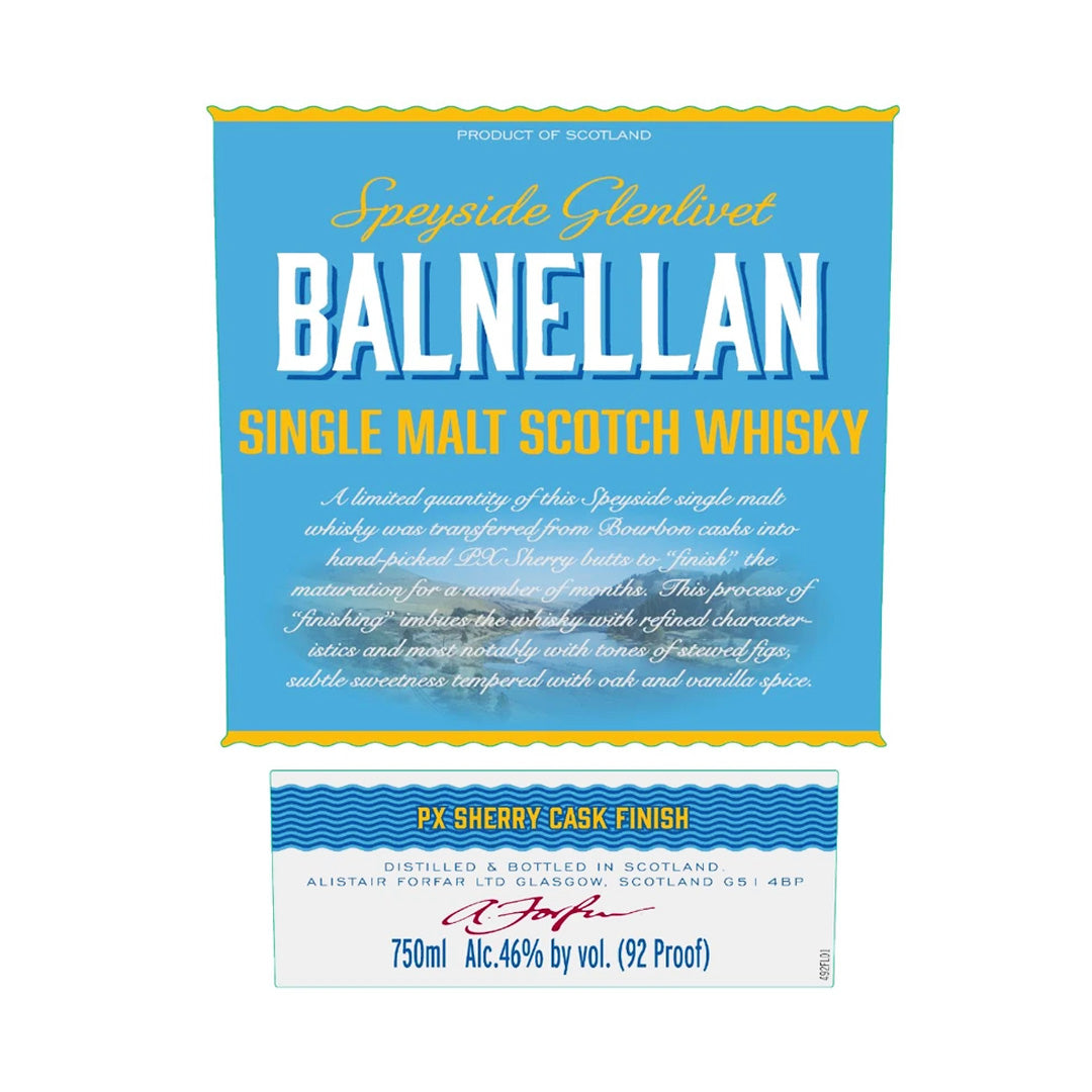 Balnellan PX Sherry Cask Finish 750ml_nestor liquor