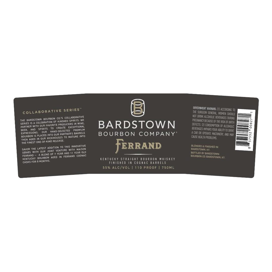 Bardstown Bourbon Company Ferrand Finished In Cognac Barrels 750ml_nestor liquor