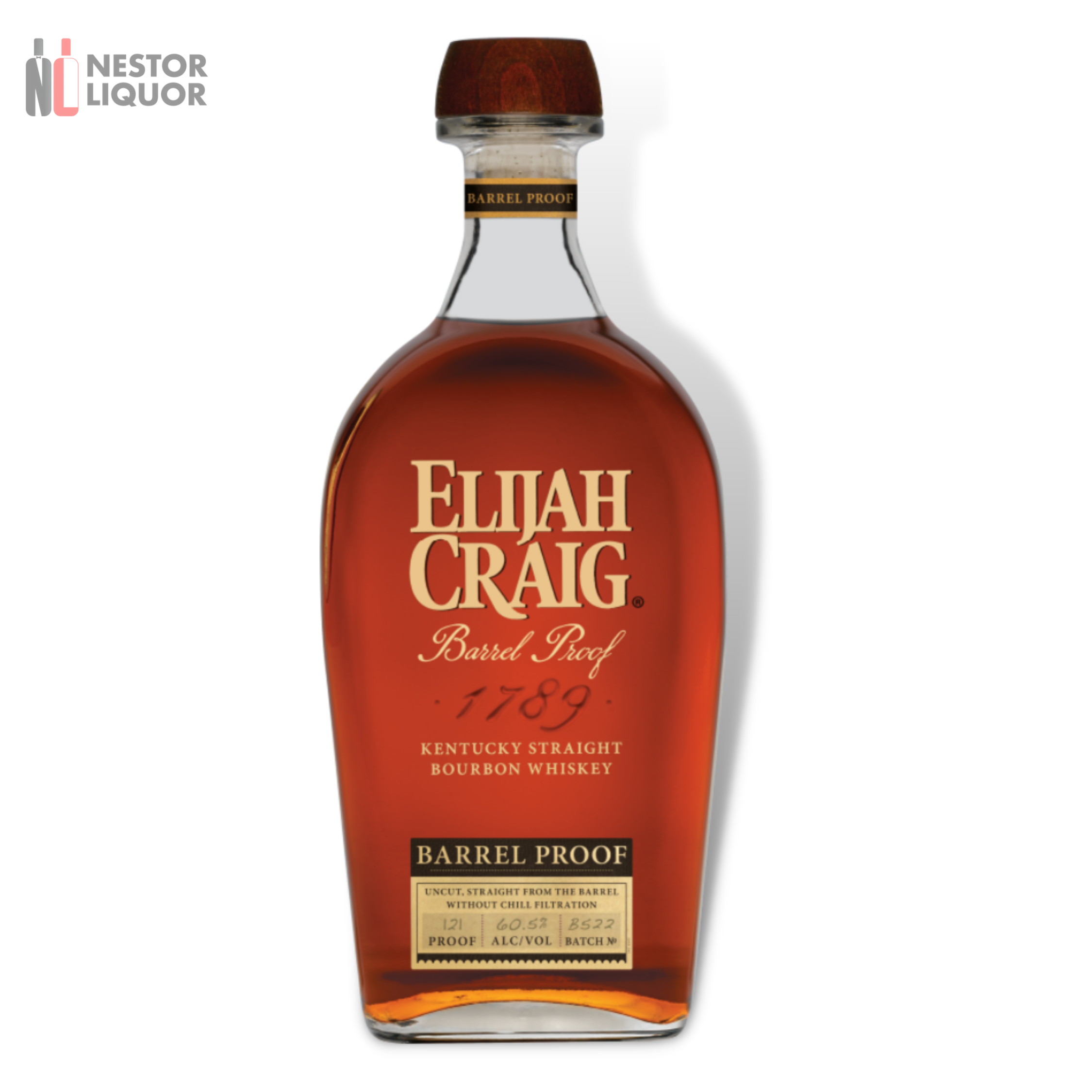 Elijah Craig Barrel Proof Batch #B522 - 750ml_nestor liquor